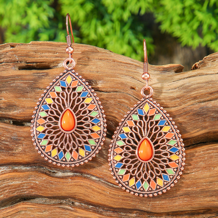 Wholesale Bohemian Tassel Earrings Vintage Style Fashion Accessory Gift MOQ≥2