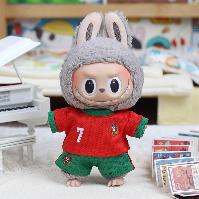 Wholesale 3pcs Doll Football Uniform Accessory - Doll Clothes