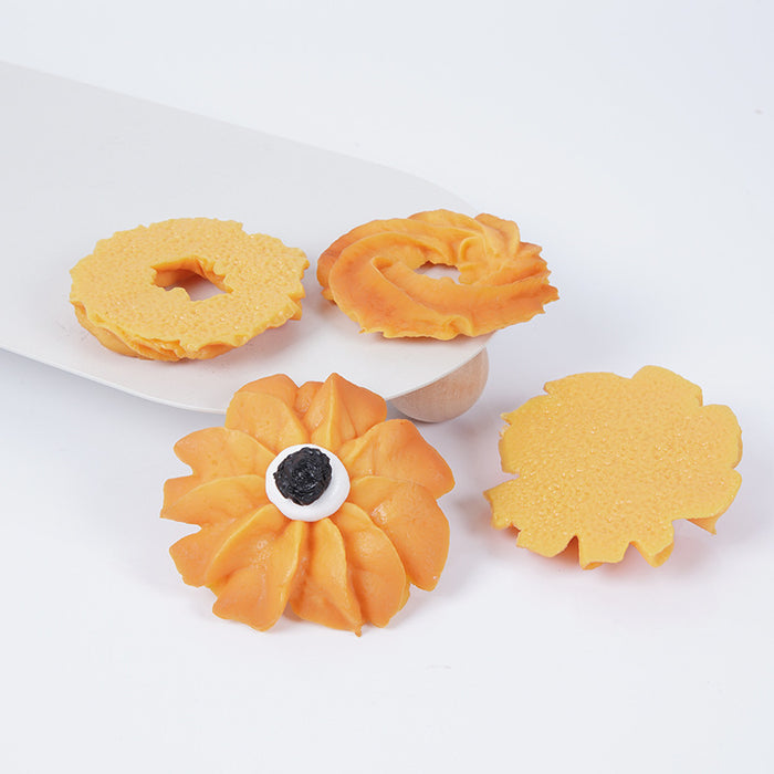 Wholesale Chic PVC Simulated Cookie Pendant Fun Dessert Shaped Ornament Decorative Gift Accessory MOQ≥5