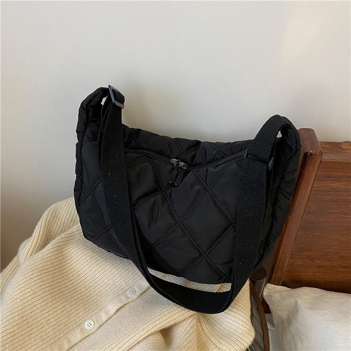 Wholesale Canvas bag, crossbody bag, large capacity casual versatile shoulder bag, large capacity popular fashion