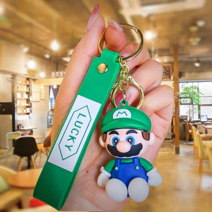 Wholesale Silicone Cartoon Doll Keychain JDC-KC-MingT222