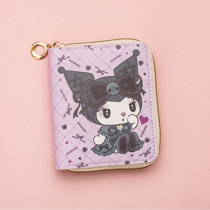 Wholesale Cartoon Anime Cute Short Zipper Wallet Wallet Wallet Wallet Card Bag Zero Wallet