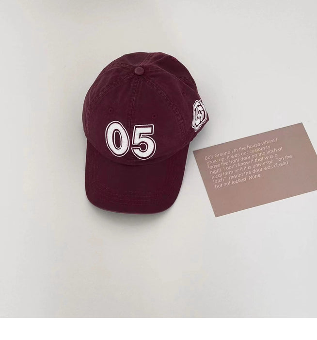 Wholesale 05 Letter Rose Embroidery Soft Top Washed Cotton Baseball Hat JDC-FH-DaBo003