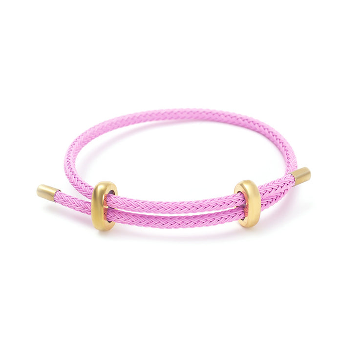 Wholesale 8-Shaped Buckle Wire Rope Bracelet