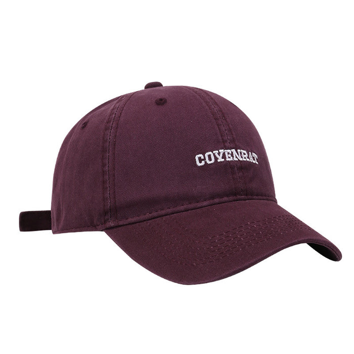 Wholesale Washed Hat Men's and Women's  Double Baseball Cap Face Small All-match Soft Top Cap Trendy