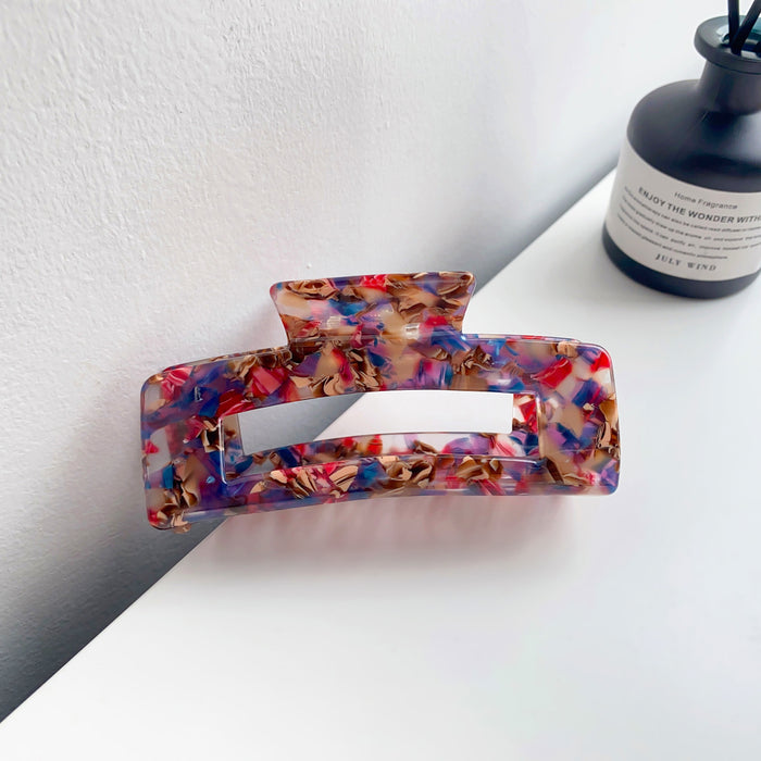 Wholesale Acetate Leopard Print Hair Claw Clip for Everyday Styling Hair Accessory