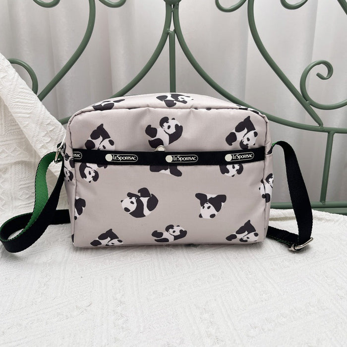 Wholesale Nylon Cartoon Print Women's Bag Panda Series Cosmetic Bag Crossbody Bag JDC-SD-LaNa002
