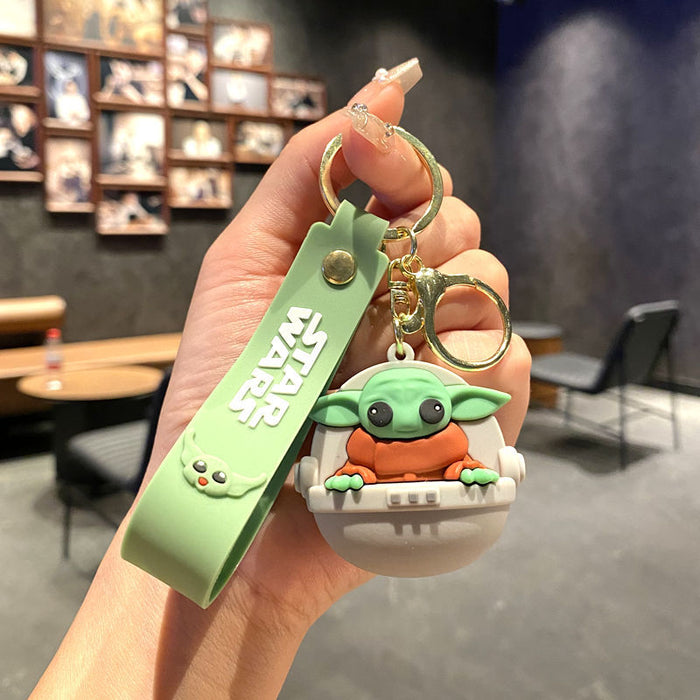 Wholesale Alien keychain cute doll car bag pendant small gift