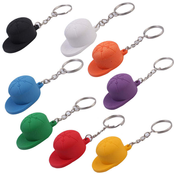 Wholesale Creative 3D Hat Keychain Pvc JDC-KC-MiLai015