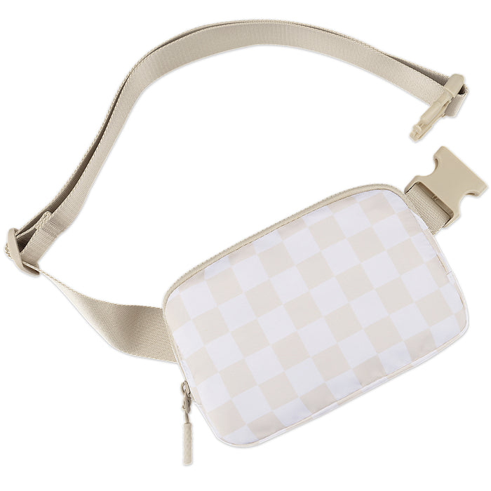 Wholesale Waist bag polyester waterproof chest bag outdoor sports running polyester waist bag men and women mobile phone waist bag