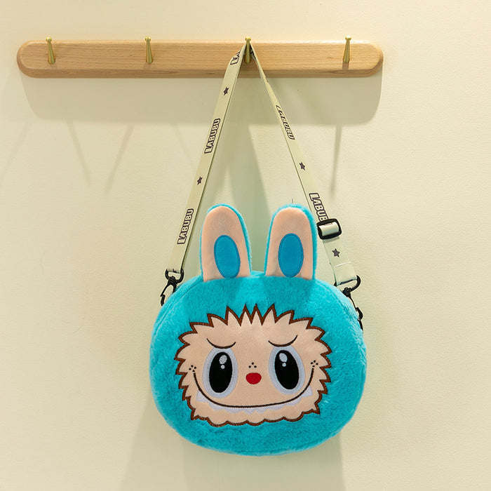 Wholesale Color Rags Plush Bag Children' s Casual Doll Bag Girl' s Cartoon Creative Snacks Portable Shoulder Bag