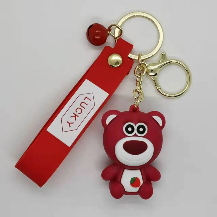 Wholesale Cartoon   Bass Doll Keychain Pendant Bag Car Keychain Accessories