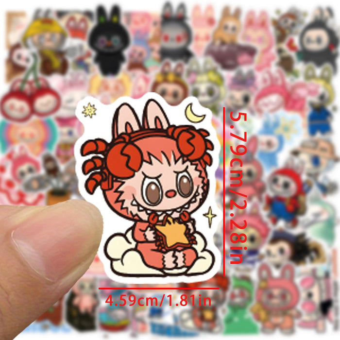 Wholesale 50pcs Cute cartoon waterproof stickers for luggage computer stickers