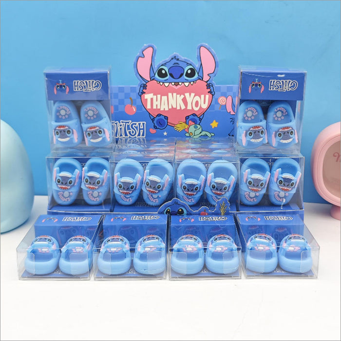 Wholesale Cute Slipper Eraser 2-Pack Fun Creative Mini Pencil Eraser for Students Casual Stationery