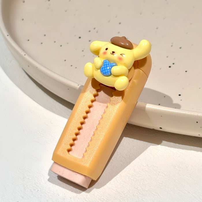 Wholesale Cartoon Push-Pull Eraser Resin Correction Eraser