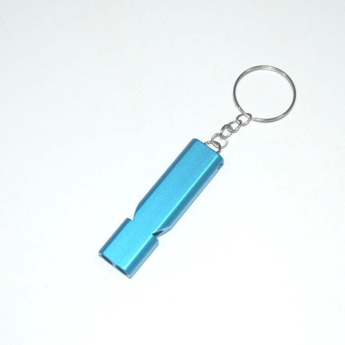 Wholesale Aluminum Alloy Double Tube Whistle Keychain JDC-KC-KB002