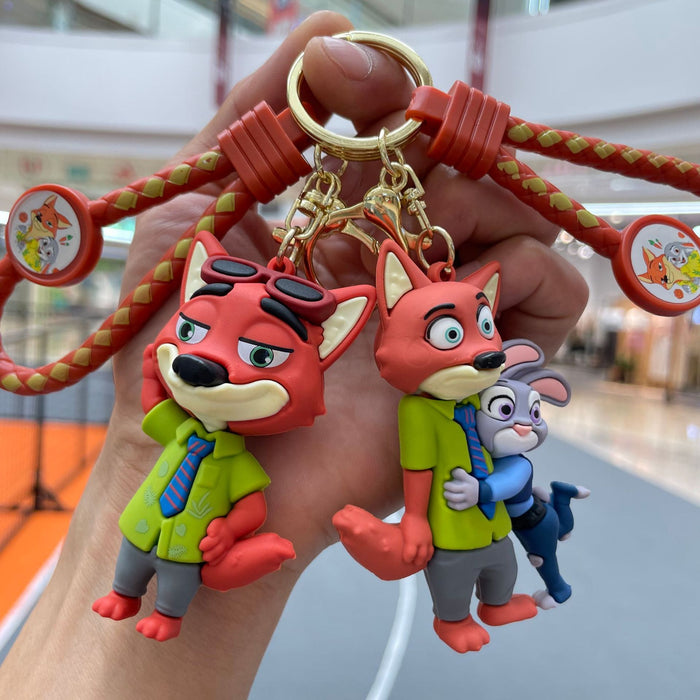 Wholesale Keychain cartoon figurine backpack pendant car keychain ornament