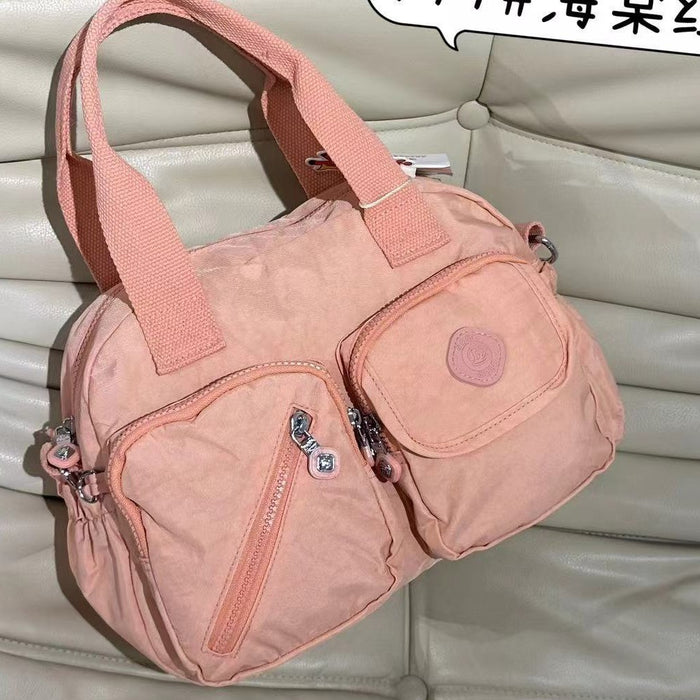 Wholesale Women' s versatile shoulder bag messenger bag large capacity mother' s bag middle-aged fashion cloth bag