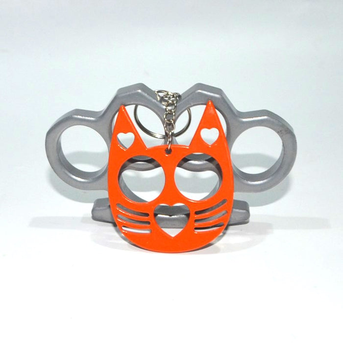 Wholesale Aluminum Alloy Multifunctional Love Cute Cat Keychain JDC-KC-KB021