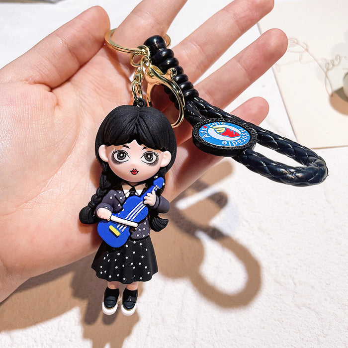 Wholesale 3D doll cartoon keychain