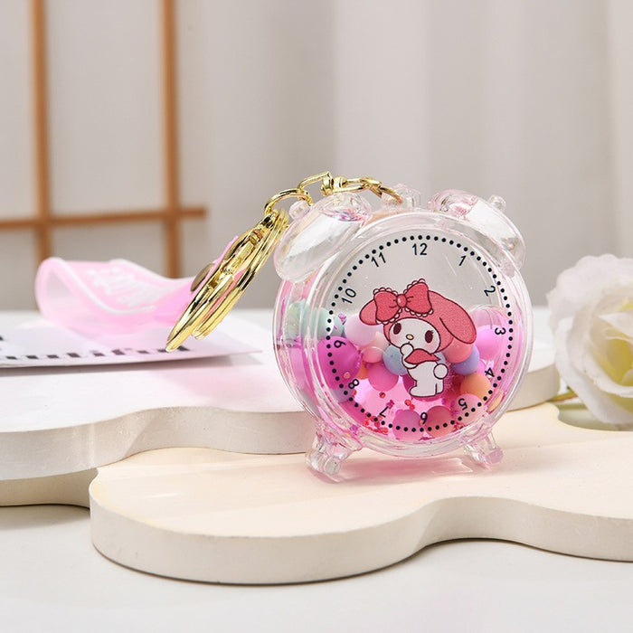 Wholesale Cartoon Quicksand Swim Ring Keychain