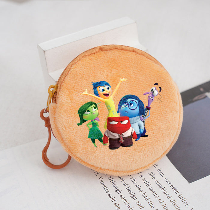 Wholesale Plush Cartoon Printed Coin Purse JDC-WT-WuDuomei002