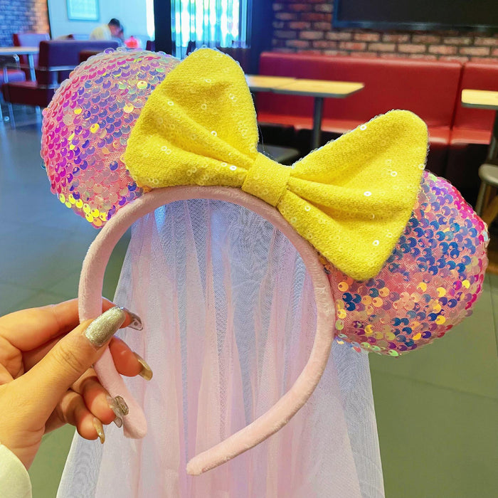 Wholesale hair accessories face wash cute funny mermaid cartoon headband headdress
