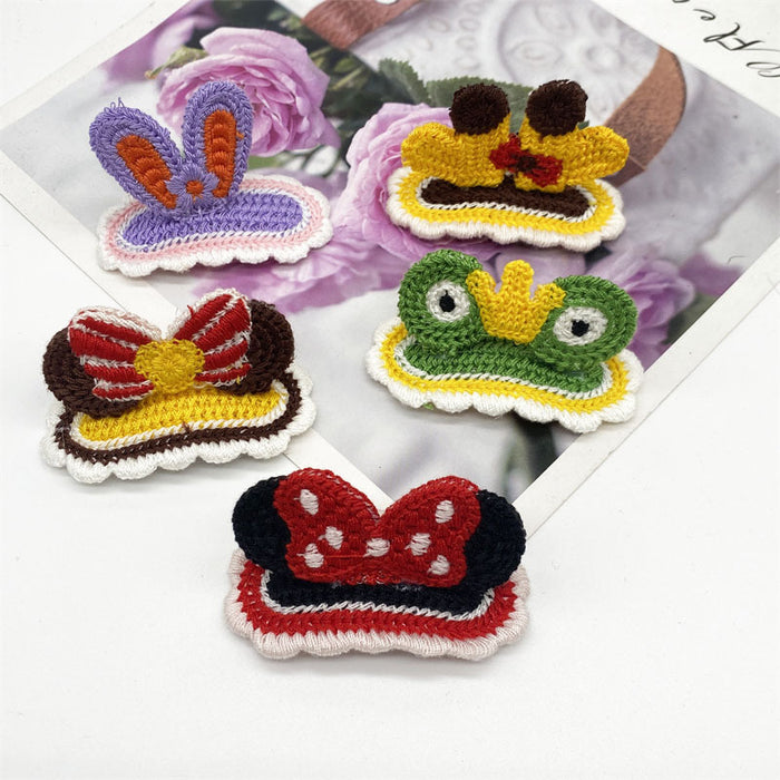 Wholesale Hairpin Children's Cartoon Hairpin Wool Bangs Clip Baby Girl's Headwear