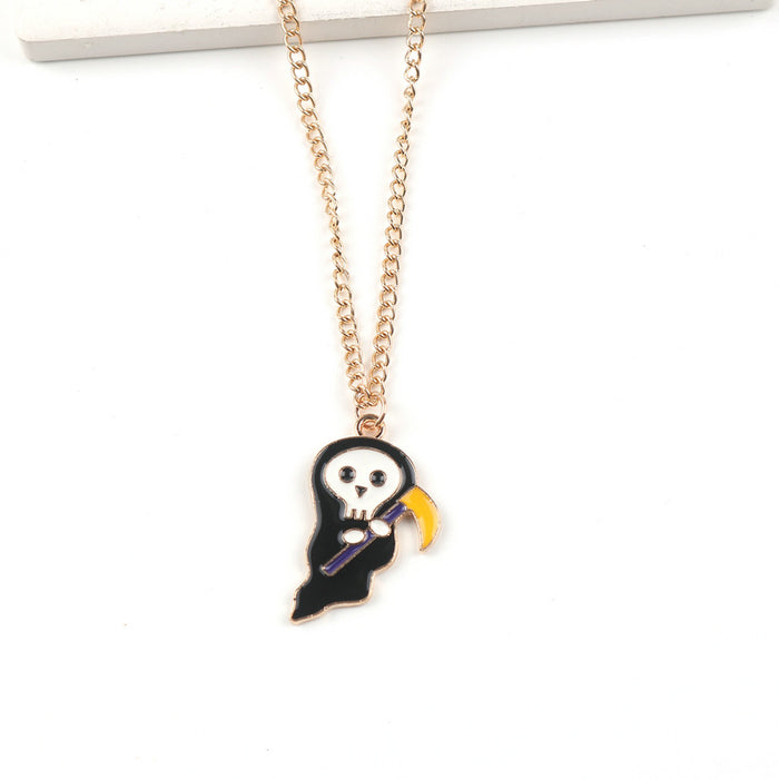 Wholesale Children Cartoon Alloy Pendant Necklace JDC-NE-FuYu006