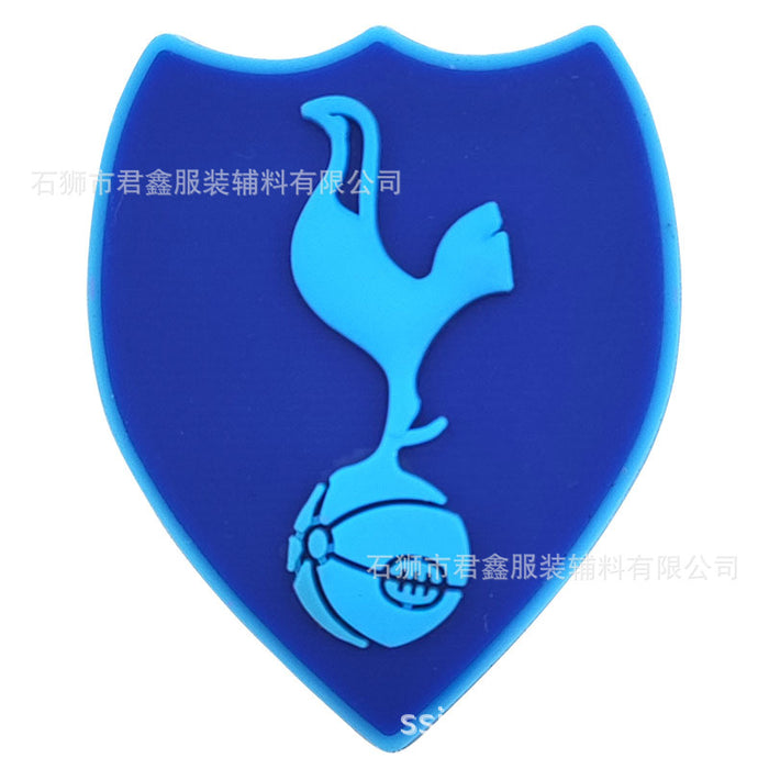 Wholesale 50pcs Football team standard Jersey Shoes Charms