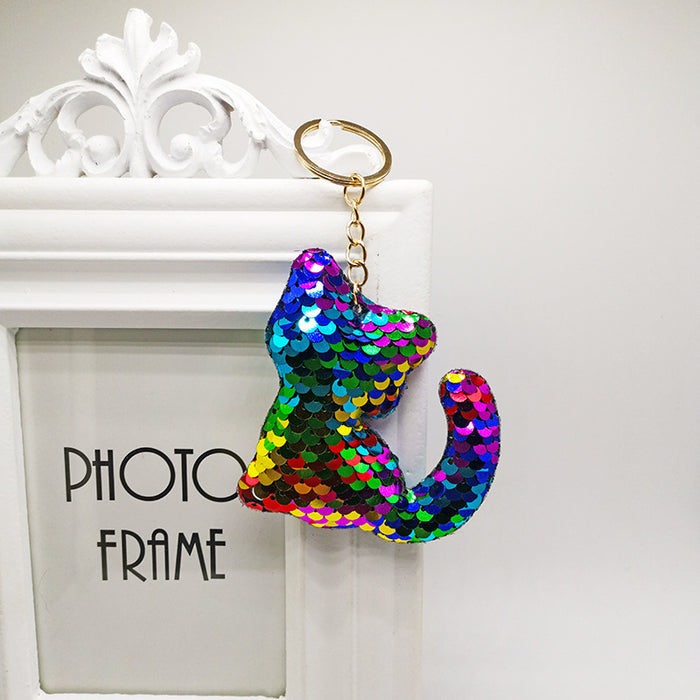 Wholesale Sparkling keychain pendant, car luggage accessories, accessories