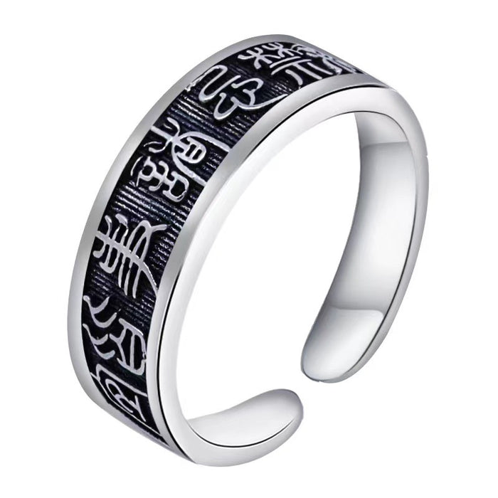 Wholesale Vintage Personalized Pure Silver Ring