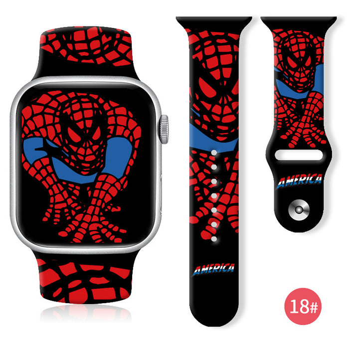 Wholesale Silicone Watch Strap Printing JDC-WD-NuoQi020