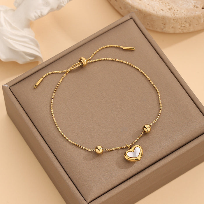 Wholesale French Shell Love Necklace