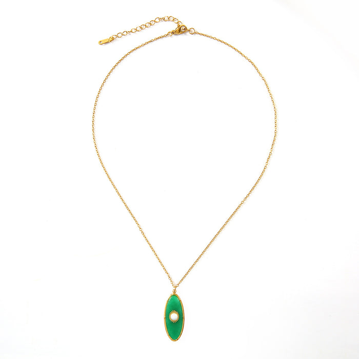 Wholesale Fashionable and personalized oil dripping necklace original design, simple starfish eye accessories, handmade wholesale