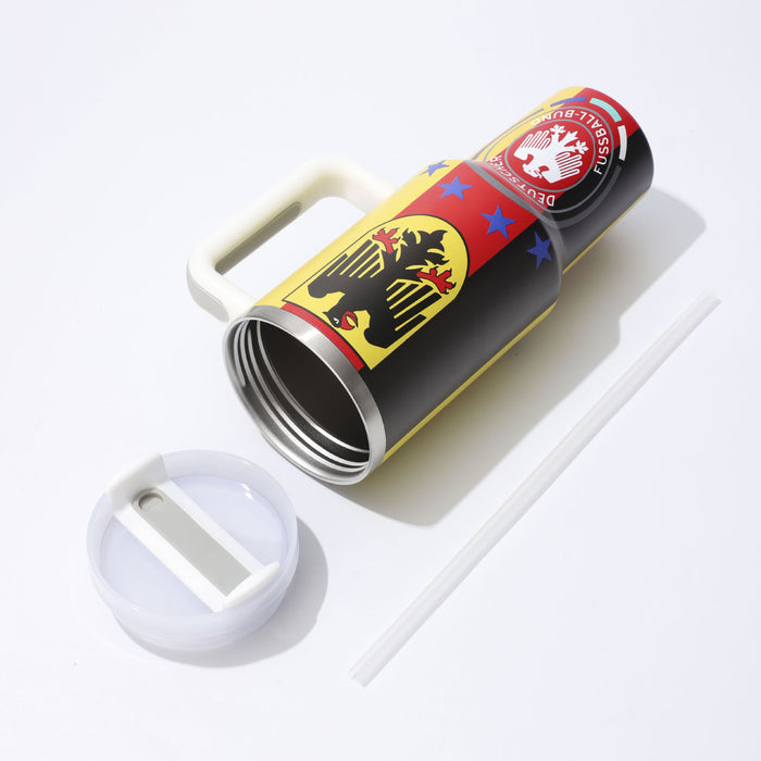 Wholesale 40oz Stainless Steel Car Cup with Football Design MOQ≥2