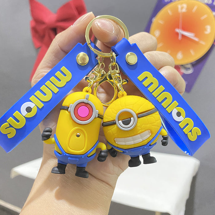 Wholesale Cute keychain pendant cartoon car keychain ornament
