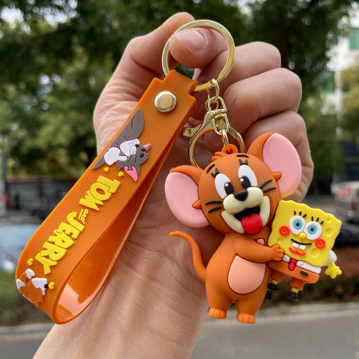 Wholesale Cartoon Keychain Fashion Accessory Boutique Resale Gift MOQ≥2