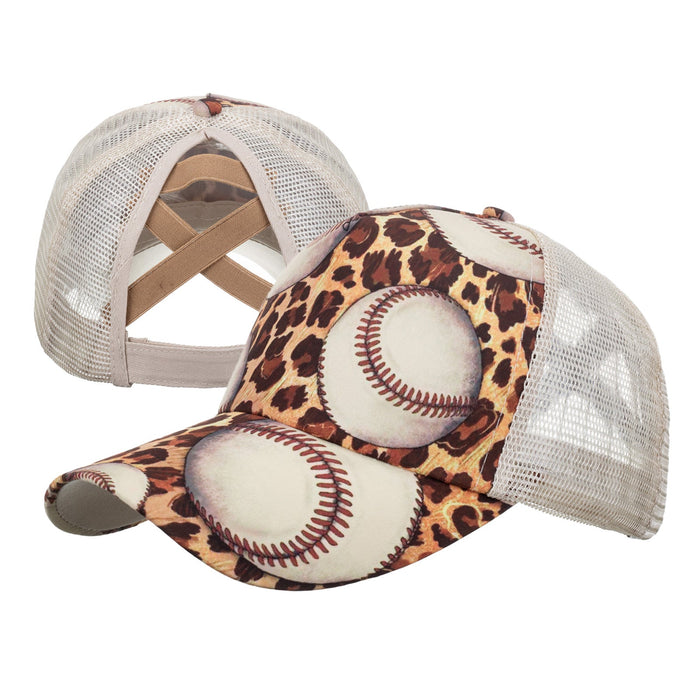 Wholesale baseball leopard print baseball cap JDC-HT-ZhonM003