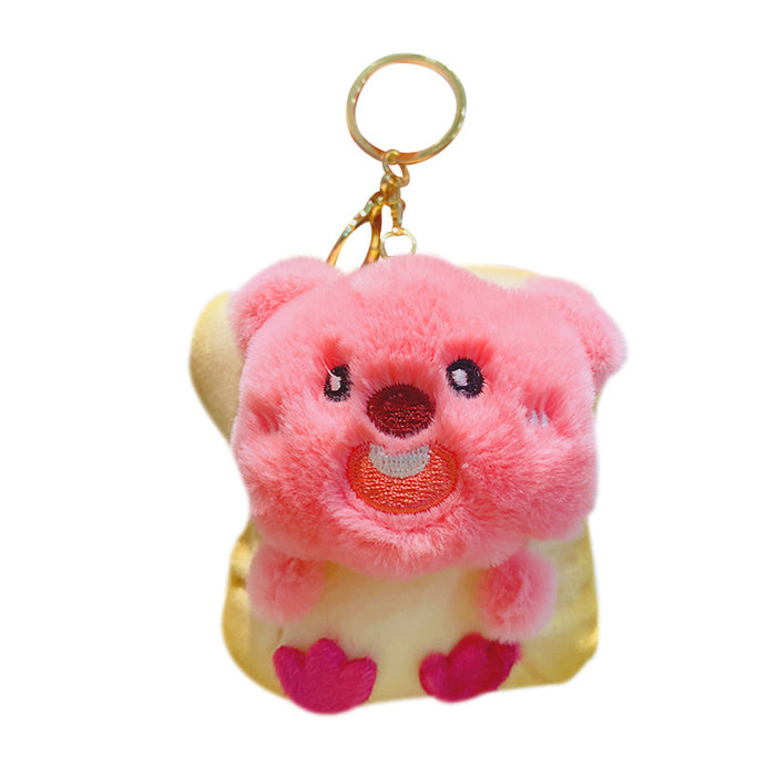 Wholesale Cute Cartoon Plush Keychain JDC-KC-LiuFan018