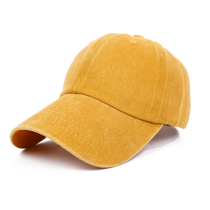 Wholesale spring and autumn Denim baseball cap, retro washing to do the old wind