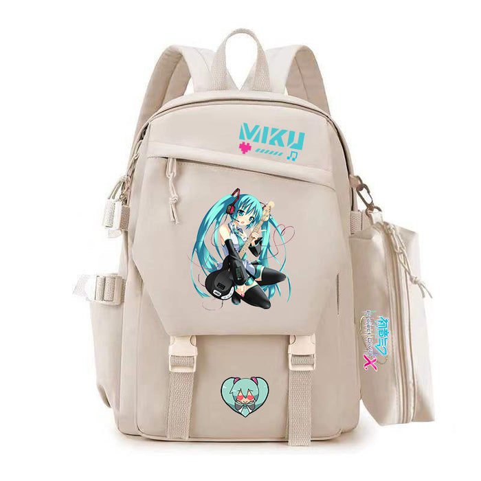 Wholesale Anime Character Large Capacity Multi-Layer Backpack Bags for Elementary and Middle School Students