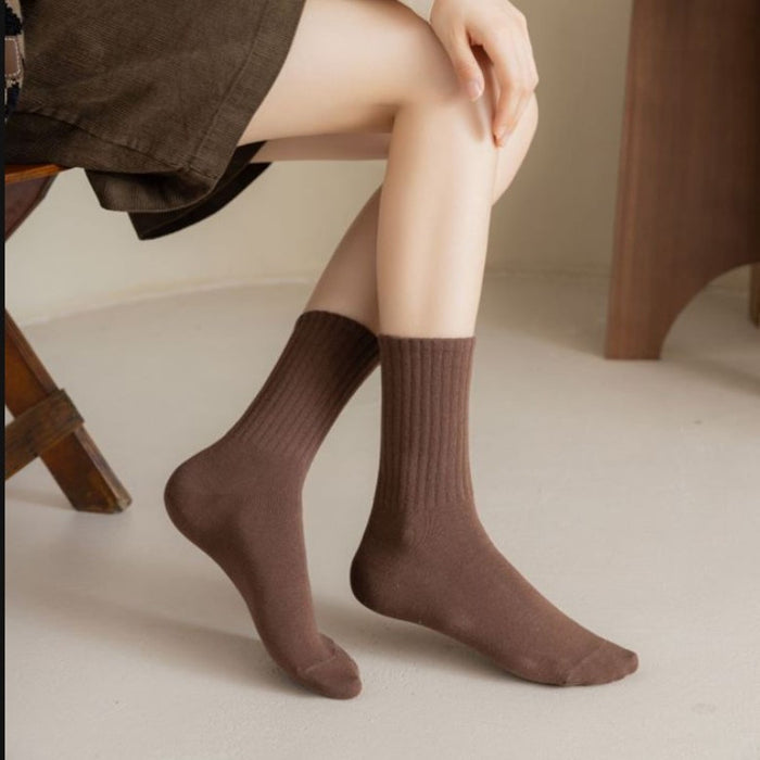 Wholesale Socks, tube socks, versatile sports, solid color cotton socks