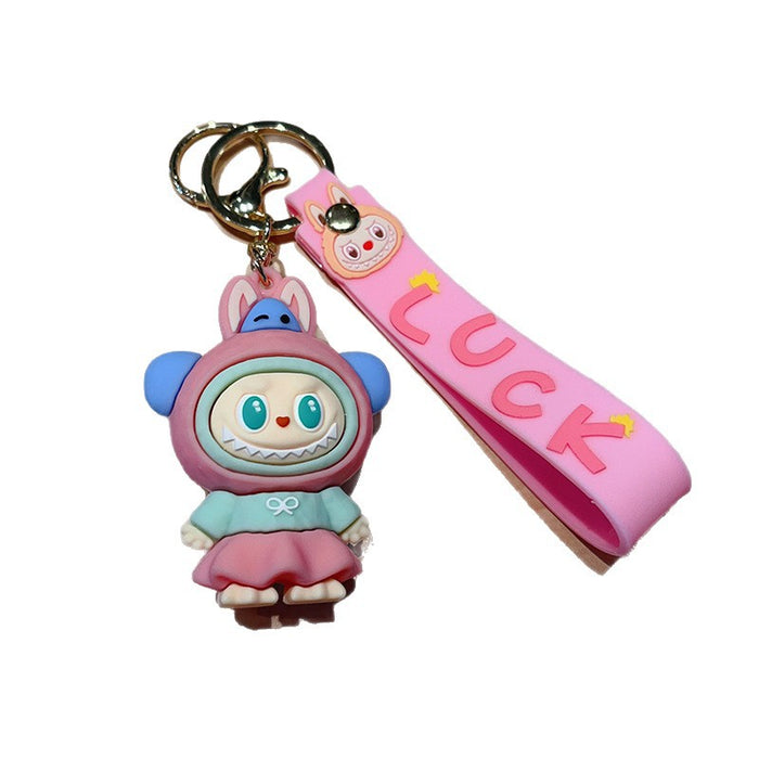 Wholesale Creative CartoonDoll Keychain Couple School Bag Pendant