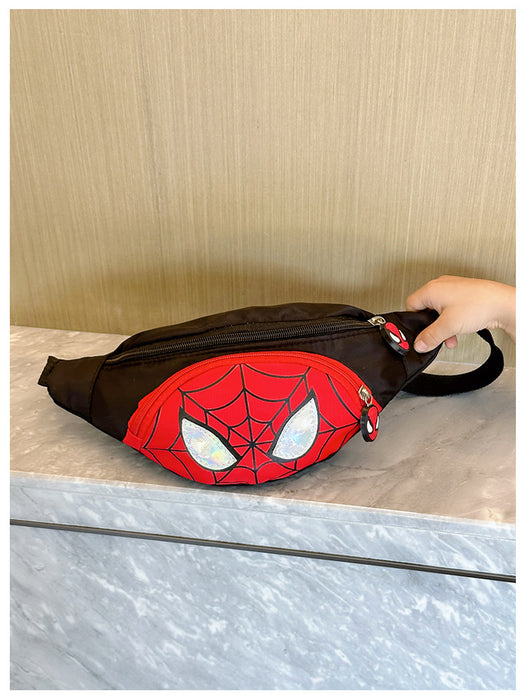 Wholesale Children's canvas chest bag waist bag, new travel backpack, personalized and fashionable children's bag