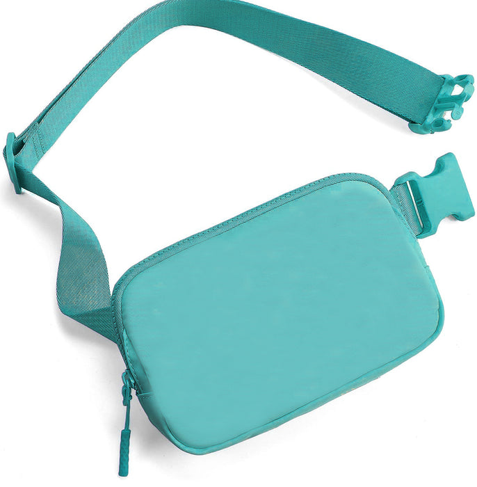 Wholesale Waist bag polyester waterproof chest bag outdoor sports running polyester waist bag men and women mobile phone waist bag