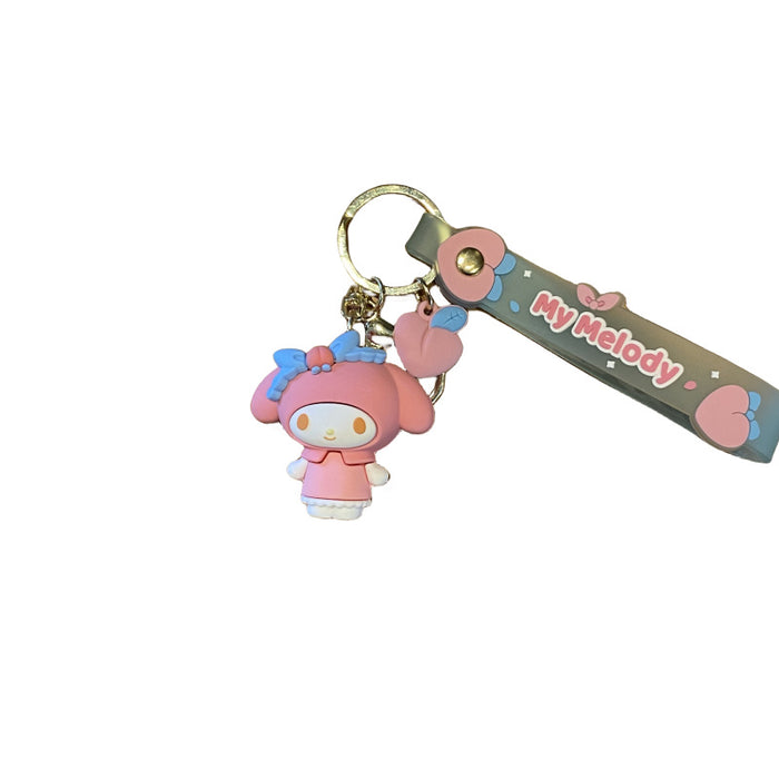 Wholesale Silicone Cartoon Keychain JDC-KC-MingT238