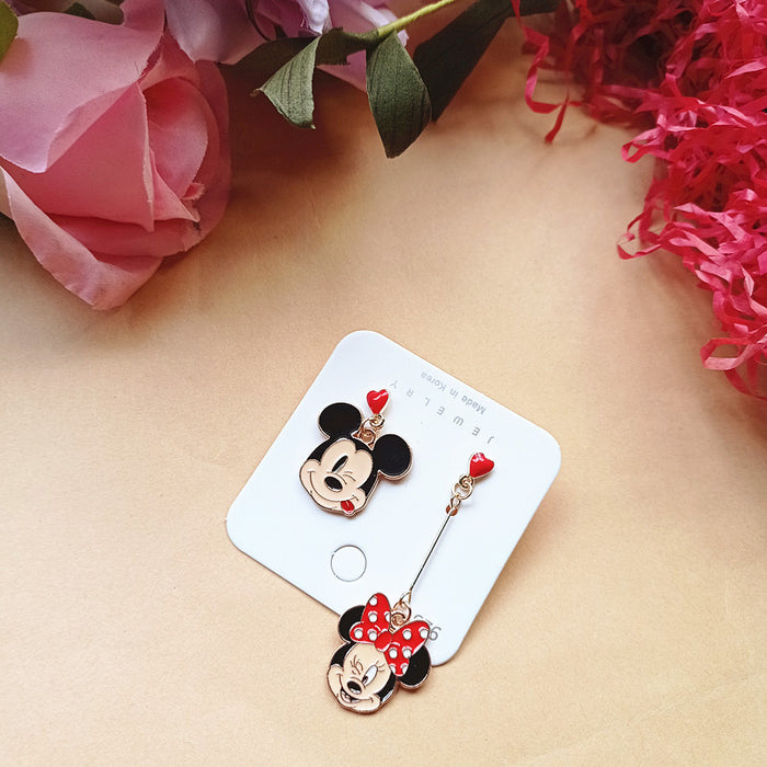 Wholesale Cute Alloy Cartoon Earrings JDC-ES-Xiaox012