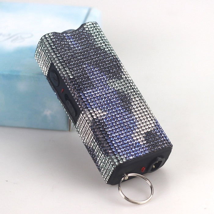 Wholesale Plastic Diamond Flashlight Keychain JDC-KC-TouMS003