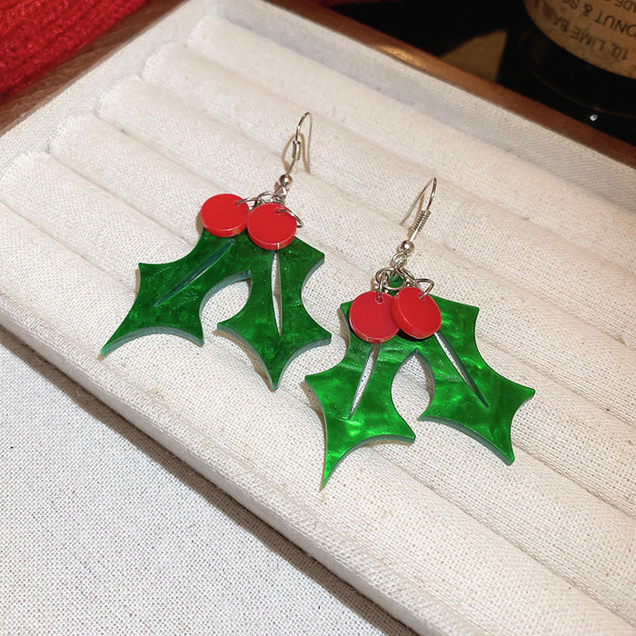 Wholesale  little devil skull heart dark earrings